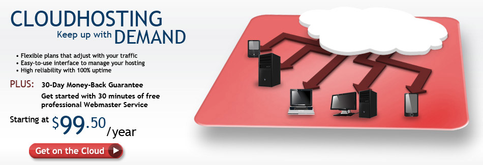 Cloud hosting